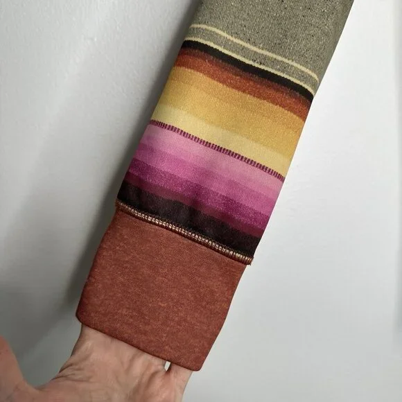 Burton Durable goods Scoop Striped Hoodie‎ Small - Picture 2 of 11